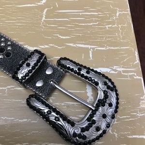 BB Simon Rhinestone Belt Large